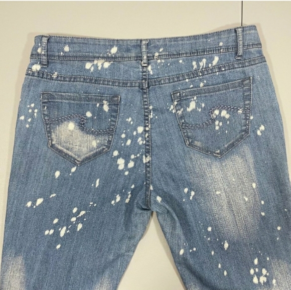 Op Ocean Pacific Splatter skinny jeans - Picture 4 of 7